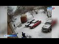 В Красноярске после обильного снегопада в ДТП погиб ребёнок