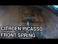 How to: Replace Citroën Picasso front spring