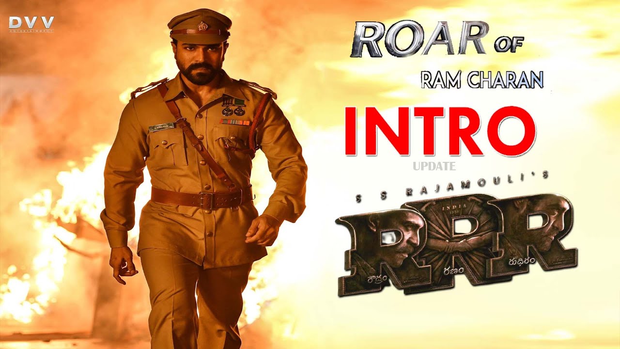 Ram Charan #RRR Intro Scene Update | RRR Ramaraju Intro | Jr NTR | SS Rajamouli | Get Ready