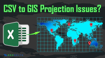 Having Projection Issues when Importing CSV Data to GIS?