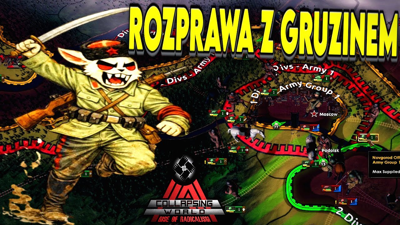 WIELKA WOJNA O ZJEDNOCZENIE ROSJI | Collapsing World: Rise of Radicalism | Hearts of Iron IV