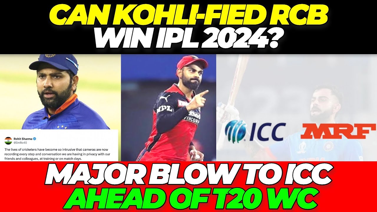 can RCB win IPL 2024? Rohit Sharma on IPL Broadcaster, Major blow to