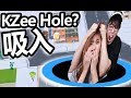 被吸入傳說中既KZee Hole !?【Hole.io 】(Kz Phone)