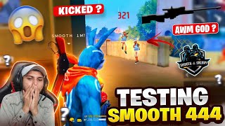 WE KICKED SMOOTH444 FROM NONSTOP GAMING GUILD 🤯 || 1 VS 6 LIVE TESTING SMOOTH 🔥 - GARENA FREE FIRE