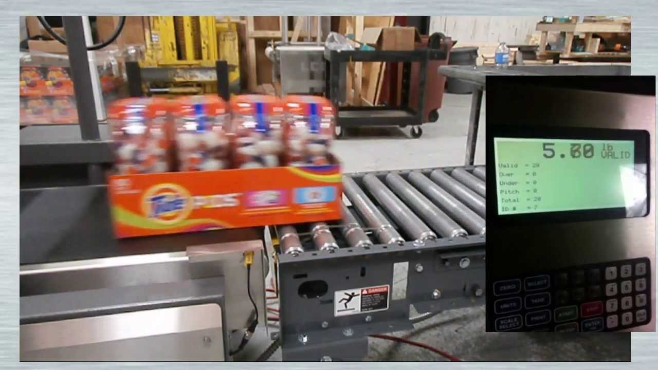 CW Caseweigher - package weight inspection