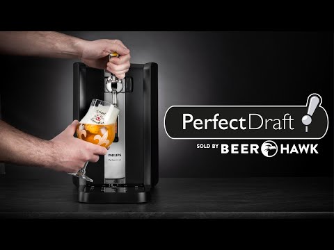 Drink great beer with us Philips perfect draft metal sign plaque