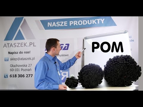 Spoiwo do plastiku POM 1kg wideo
