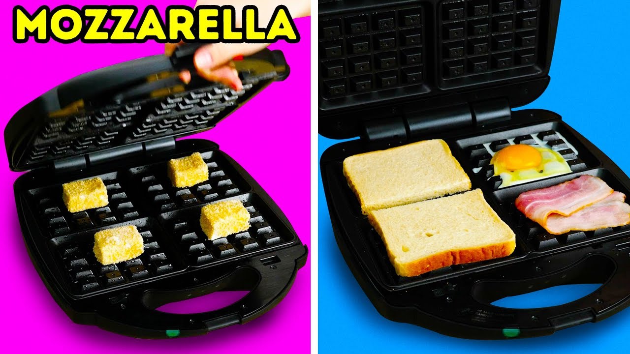 10 SURPRISING FOODS YOU CAN MAKE IN YOUR WAFFLE MAKER