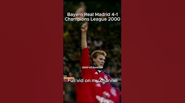 When Bayern Munich HUMILIATED Real Madrid l Champions league 2000