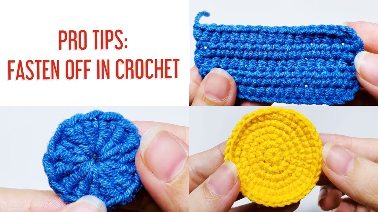 CROCHET СОВЕТ: Как закреплять в вязании крючком | NoLi Handmade