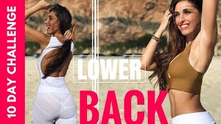 Get Rid of Accumulated Fat | 10 Day Lower Back and Waist Challenge