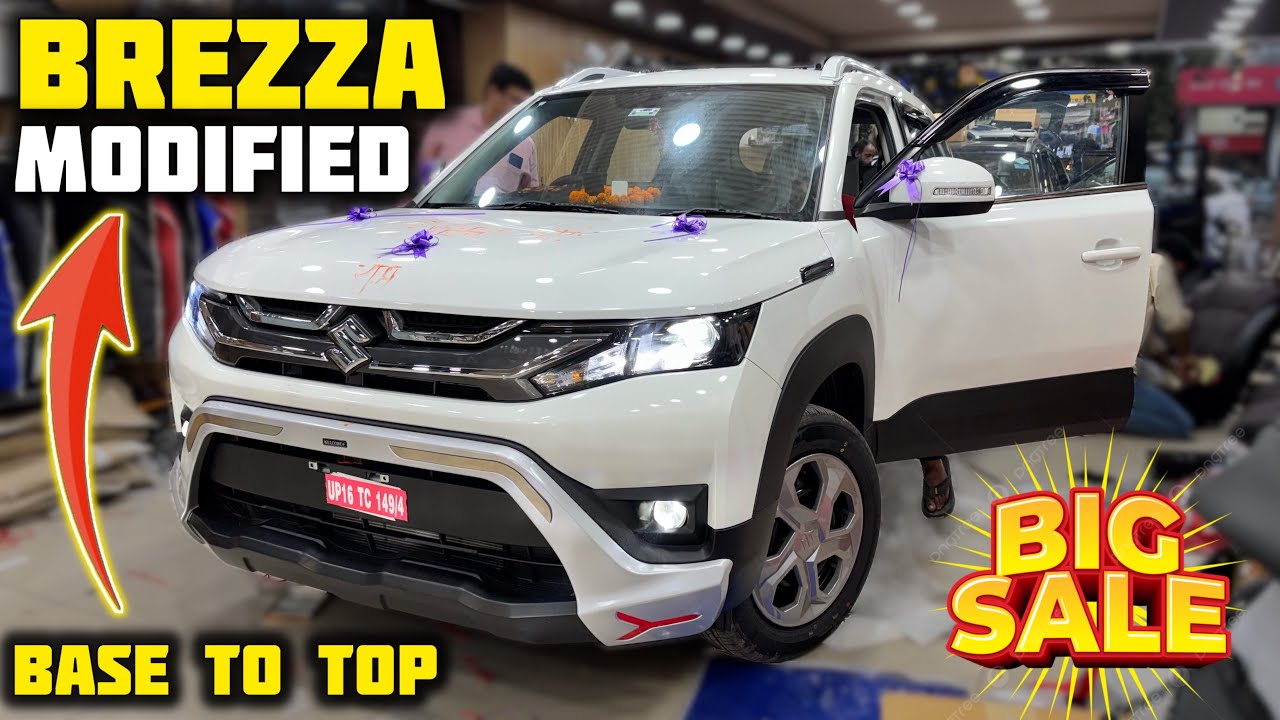 Brezza Modified ✅ Brezza LXI Modification ✅ Brezza Base to Top Modification ✅