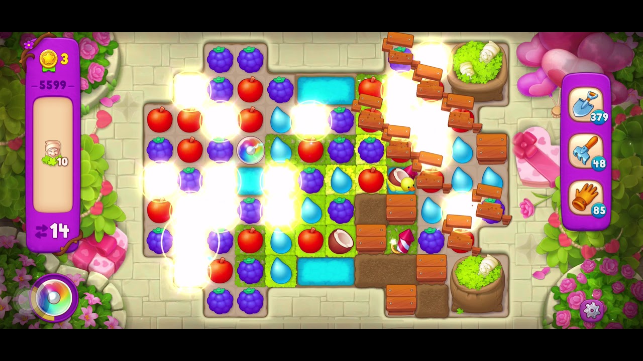 GardenScapes level 5599 YouTube