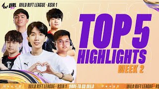 TOP 5 | Wild Rift League-Asia | Week 2