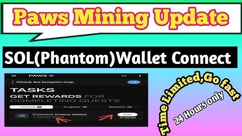 Paws Sol (Phantom Wallet)Connect Process||Phantom Wallet Create ||A to z Details ‎@BDEARNINGHUNTER 