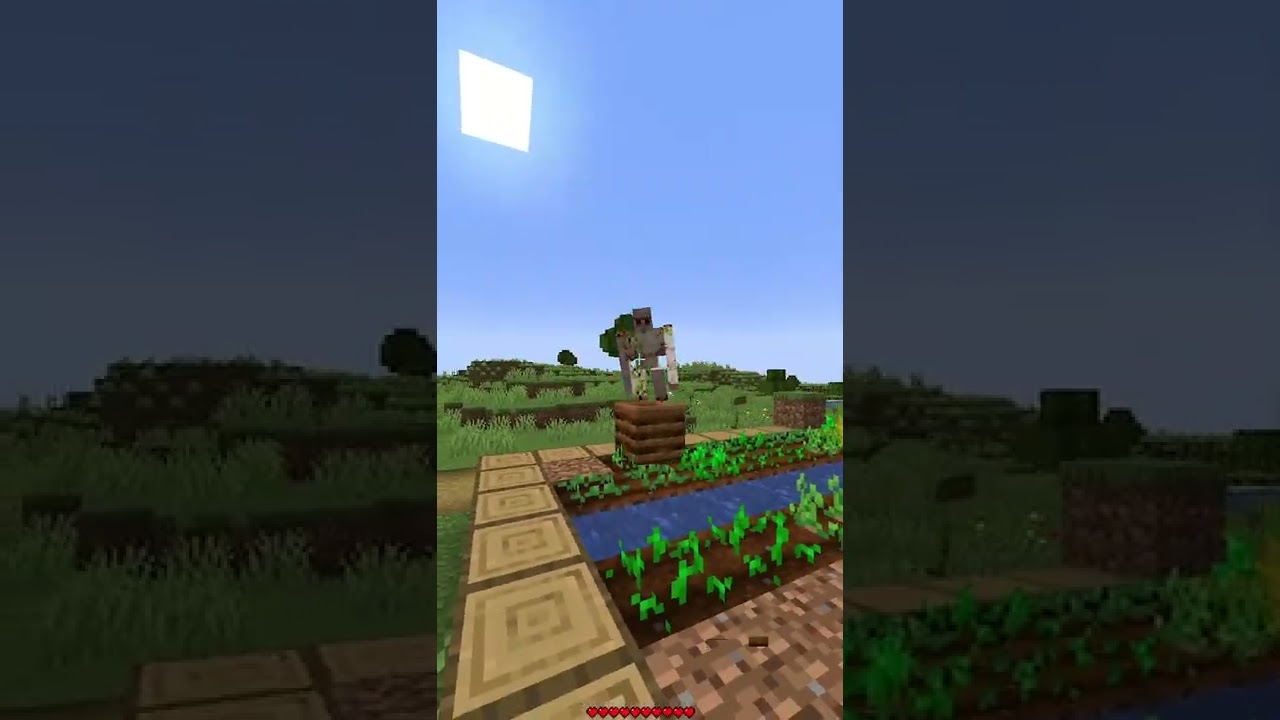 Who wins? Dirt VS Iron Golem