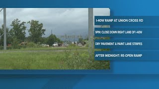 Will Union Cross I-40 ramp reopen for first day of school? | 2 Wants to Know