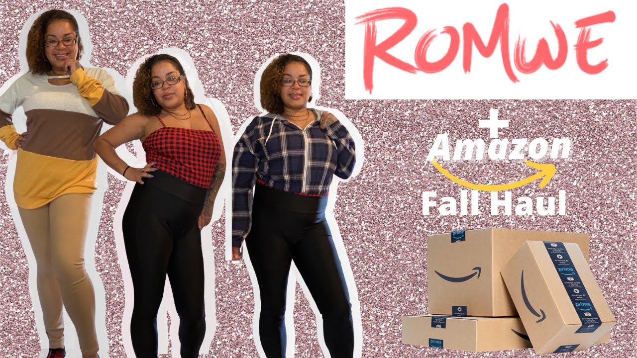 AMAZON + ROMWE Fall Try On Haul
