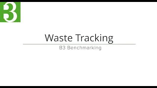 30. Waste Tracking