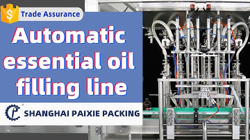Automatic essential oil filling capping labeling machine line ( Free to get solution! )