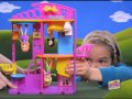 Polly pocket  hangout house playhouse stick n play