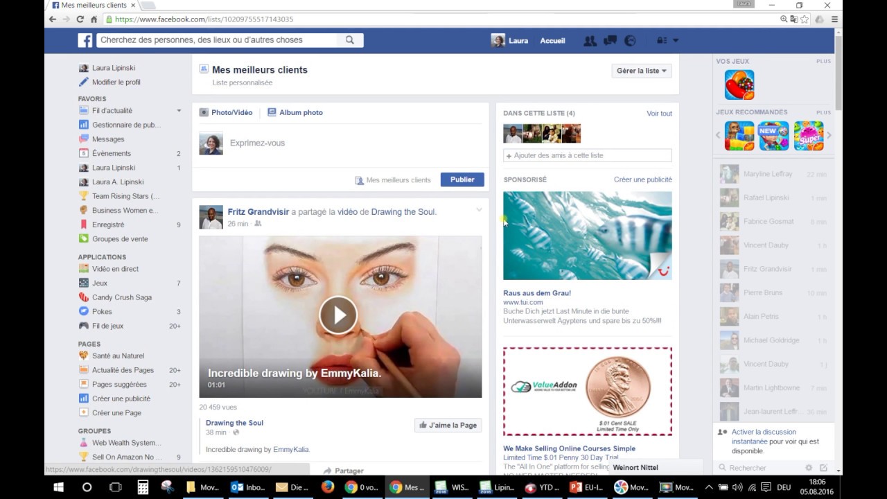 Comment Creer Plusieurs Listes D Amis Sur Facebook Et Eviter D Ouvrir Plusieurs Profils Youtube