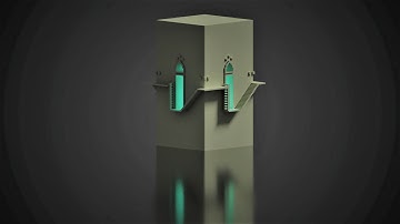 Voxel fantastic building (Timelapse)