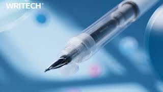 No Cap! Just Click & Write! | Writech Retractable Fountain Pen