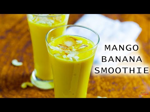 Video: Smoothie Me Mango Dhe Banane
