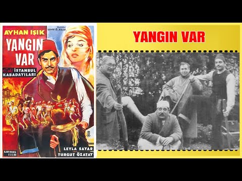 Yangın Var  1960 | Ayhan Işık Leyla Sayar | Yeşilçam Filmi Full İzle