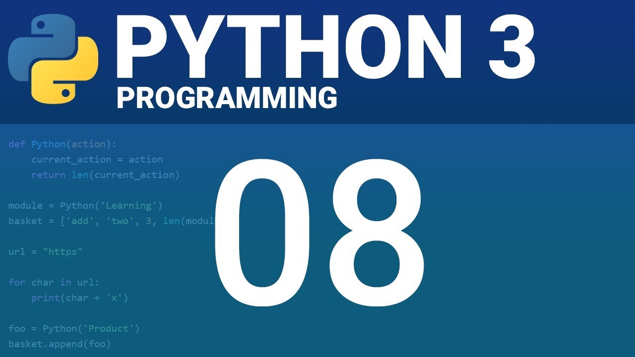 Programming in python 3