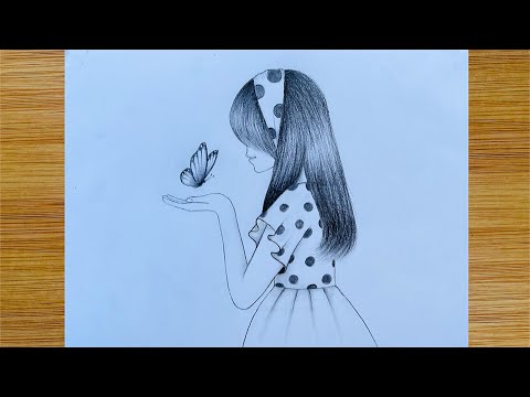 YouTube | Girl drawing sketches, Art drawings sketches creative, Drawings