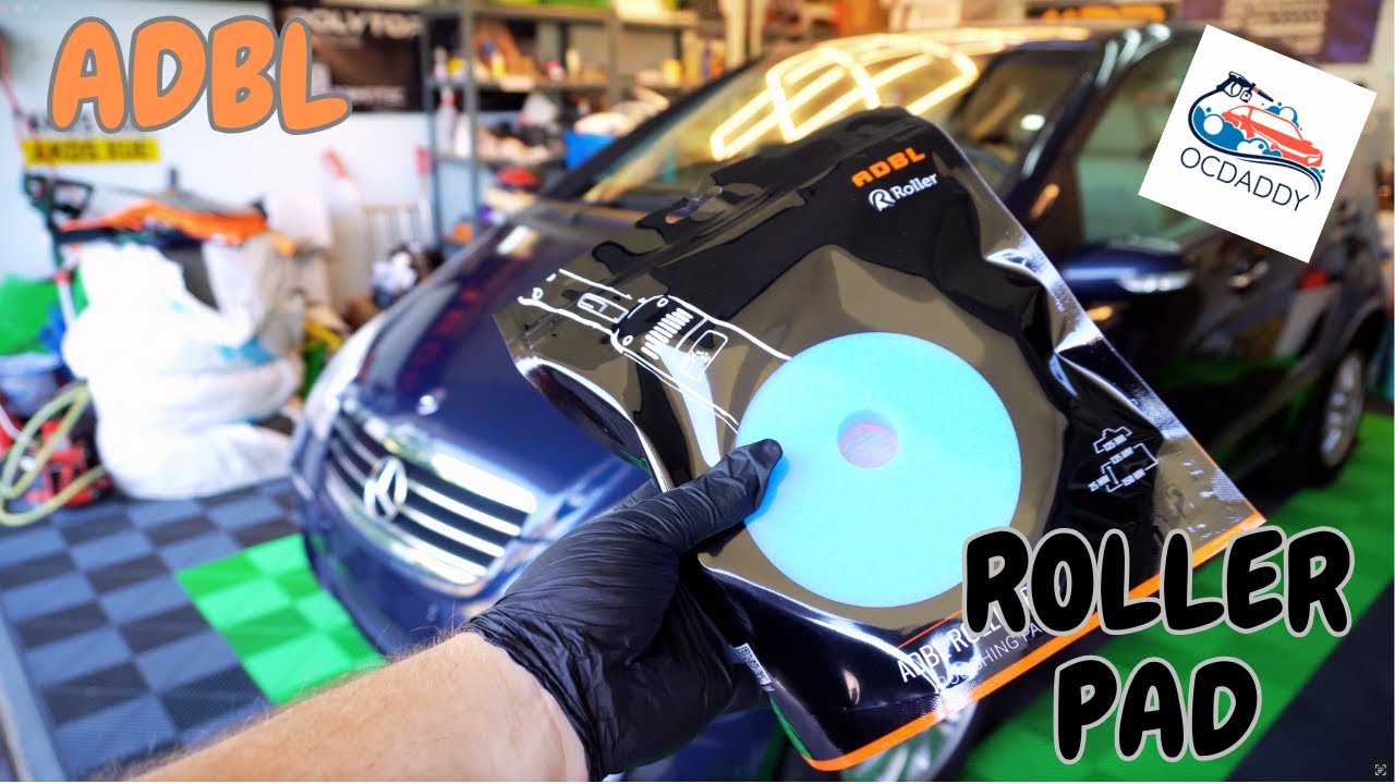 ADBL Roller Hard Cut DA 125 (polishing pad - blue) test - EN