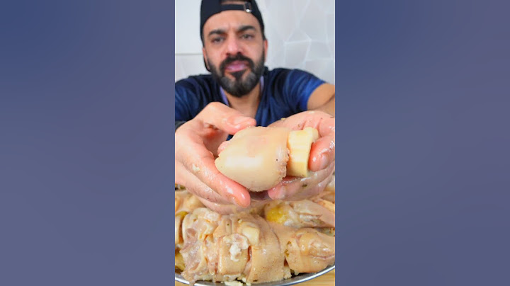 اكل باجة  كراعين عجل وذيل ثور ع الطريقة العراقية وطريقة المطاعم موكبانغ #food #mukbang #اكل #eating