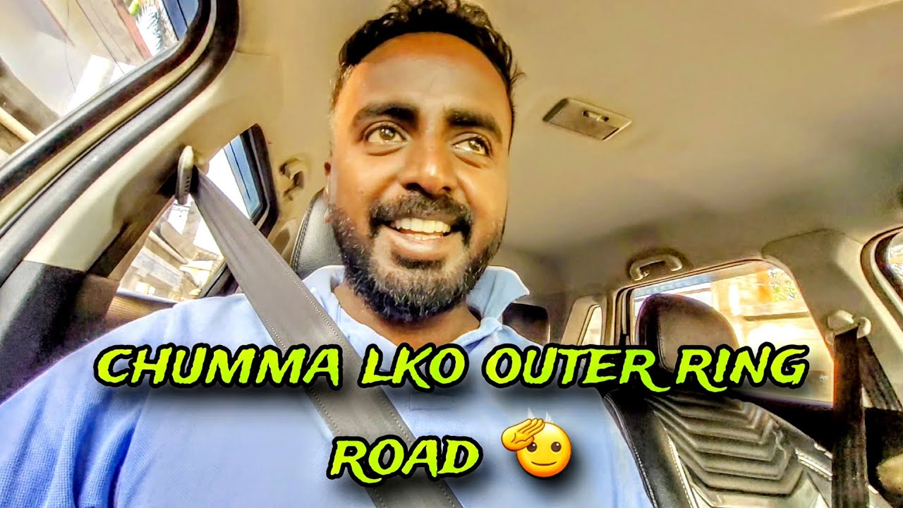 Lucknow Traffic CHAOS vs. Smooth Outer Ring Road! My Daily Commute