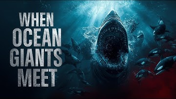 What if a GIANT Megalodon Faced a Pod of Orcas?