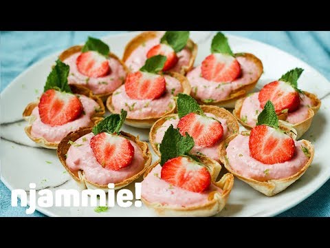 Video: Verfrissende Aardbeienmousse