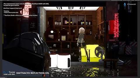 RealToon HDRP with DXR/Raytracing (In full use) (Demo/Preview)