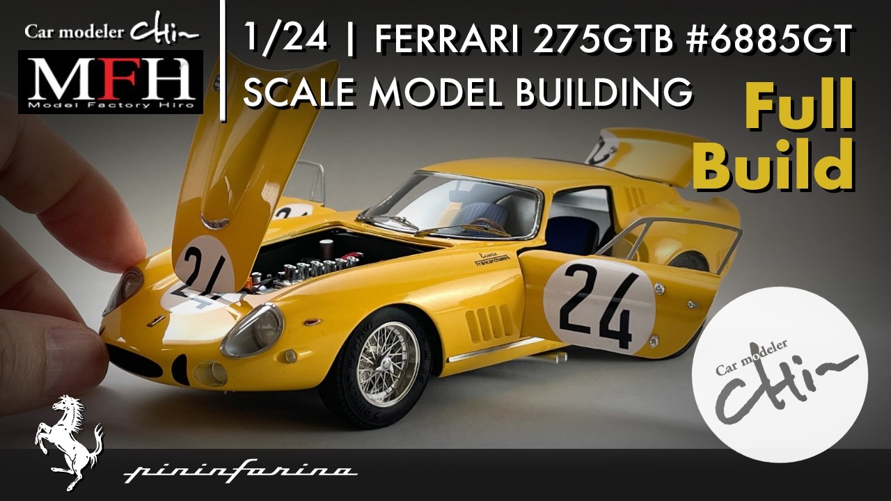 クライマックス 1/24 Ferrari 275 GTB 6885GT 1/24 FERRARI 275GT/B 6885GT | Full Buil - YouTube