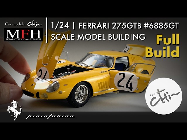 クライマックス 1/24 Ferrari 275 GTB 6885GT 1/24 FERRARI 275GT/B 6885GT | Full Buil - YouTube