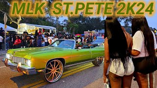 MLK ST, PETE BLOCK PARTY 2K24 DONKS / VERTS / BIG RIMS / CUSTOM CARS / VIBIN