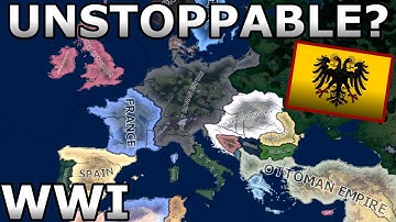 What if the Holy Roman Empire existed in WW1? | HOI4 Timelapse