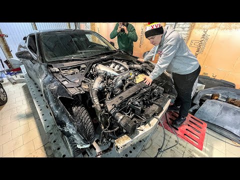 Видео: Очень дорого разбивать Nissan GTR...