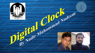 Digital Clock in Java Swing
