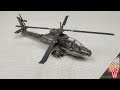 Apache AH-64A Helicopter Building Revell 1:100 model kit Part2