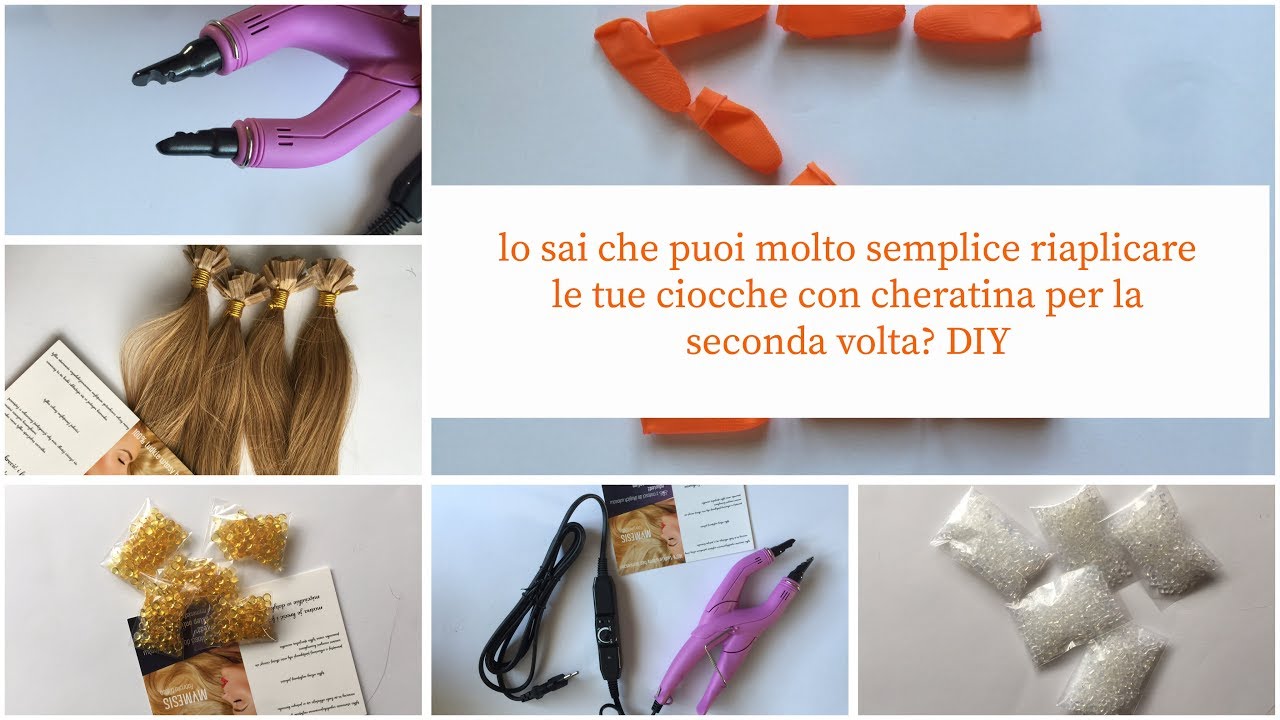 Polimeri di cheratina-come riutilizzare le ciocche in seconda aplicazione