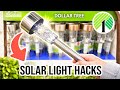 GENIUS Dollar Tree Solar Light HACKS Everyone will be trying this 2026 🌞
