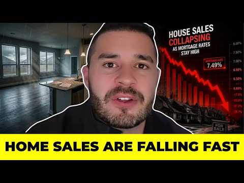 Home Sales Are COLLAPSING as Mortgage Rates Stay High