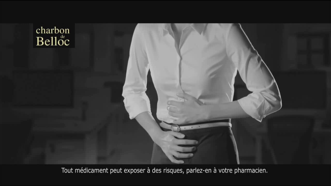 Charbon de Belloc - Ballonnement intestinal & Flatulence "digère l'air qui vous ballonne" Pub 14s