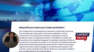 Abeyolife.pro Review | Fake promises